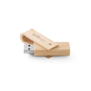 CLE USB PIVOTANTE BOIS