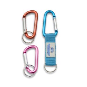 PORTE CLES CARABINER 60 MM