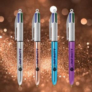 STYLO 4 COULEURS SHINE BIC®