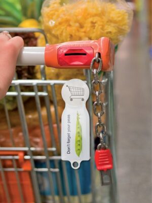 PORTE CLES JETON DE CADDIE