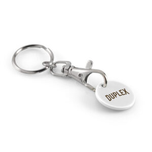 PORTE CLES JETON PLASTIQUE CLASSIQUE