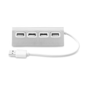 DUPLICATEUR USB 4 PORTS 2.0 ALUHUB