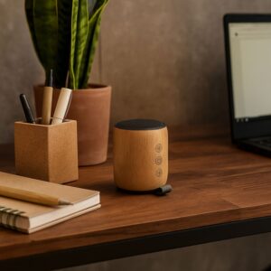 ENCEINTE BLUETOOTH 4.0 BOIS