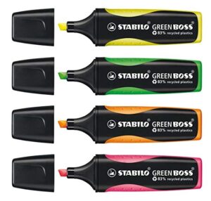 SURLIGNEUR STABILO GREEN BOSS