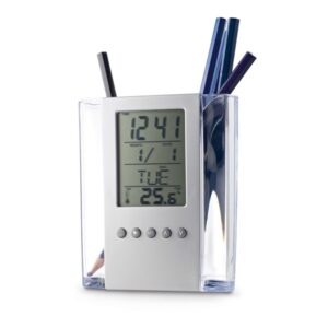 POT A STYLOS AVEC CALENDRIER