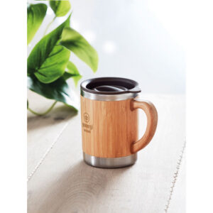 MUG ISOTHERME BAMBOU MOKKA