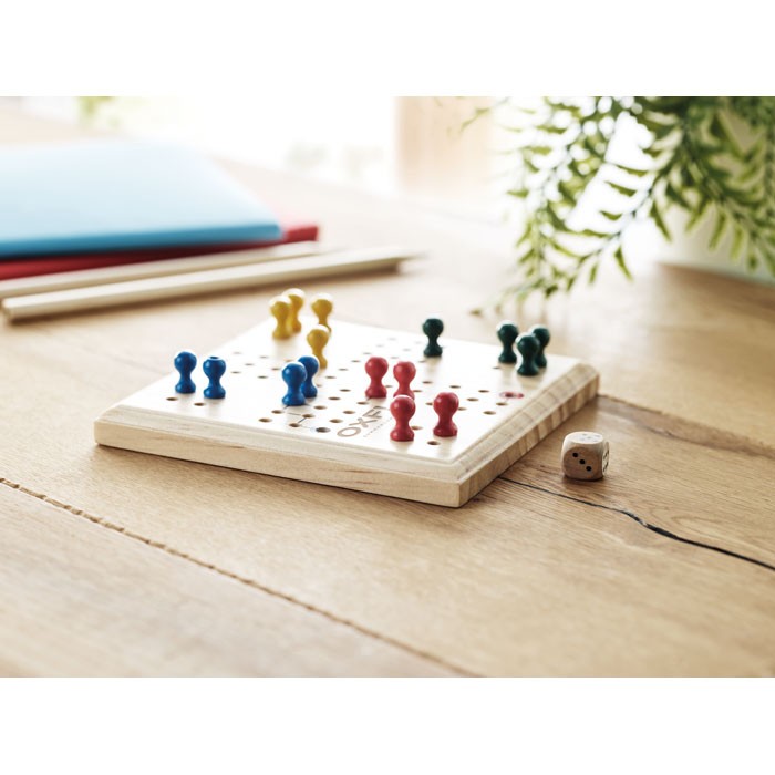 JEU DE SOLITAIRE EN BOIS LUDO