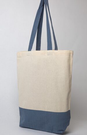 SAC SHOPPING COTON BICOLORE
