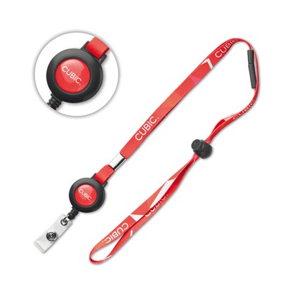 TOUR DE COU SUBLIMATION AVEC PORTE BADGE