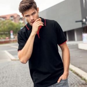 POLO HOMME A RAYURES JAMES & NICHOLSON