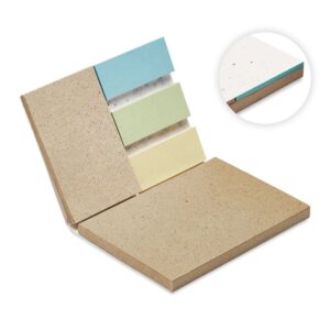 BLOC-NOTES A COUVERTURE SOUPLE AVEC FEUILLES ET MARQUEURS GROW ME