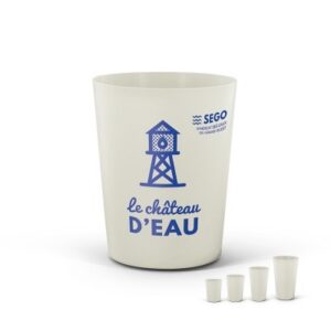 GOBELET 12CL REUTILISABLE BIOCOMPOSITE