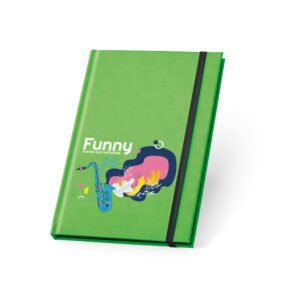CARNET DE NOTES A5 AVEC COUVERTURE RIGIDE FLUORESCENTE WATTERS