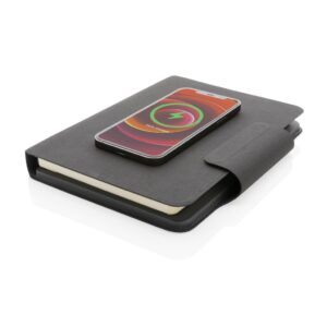 CARNET DE NOTES A5 ARTIC AVEC CHARGEUR SANS FIL AIMANTE