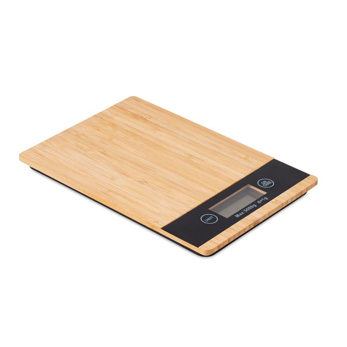 BALANCE NUMERIQUE DE CUISINE EN BAMBOU PRECISE