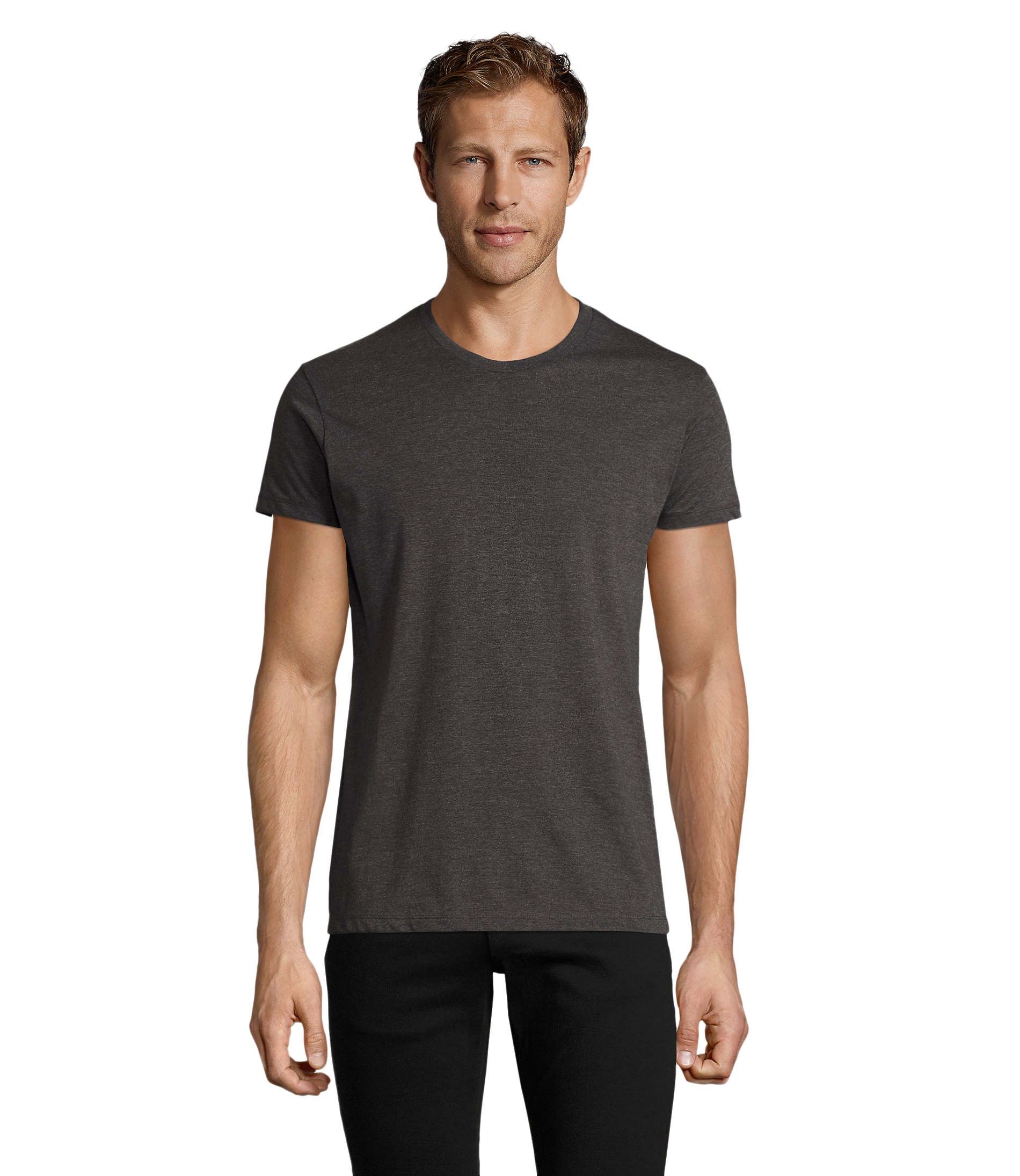 T-SHIRT HOMME MANCHES COURTES 150GR REGENT FIT