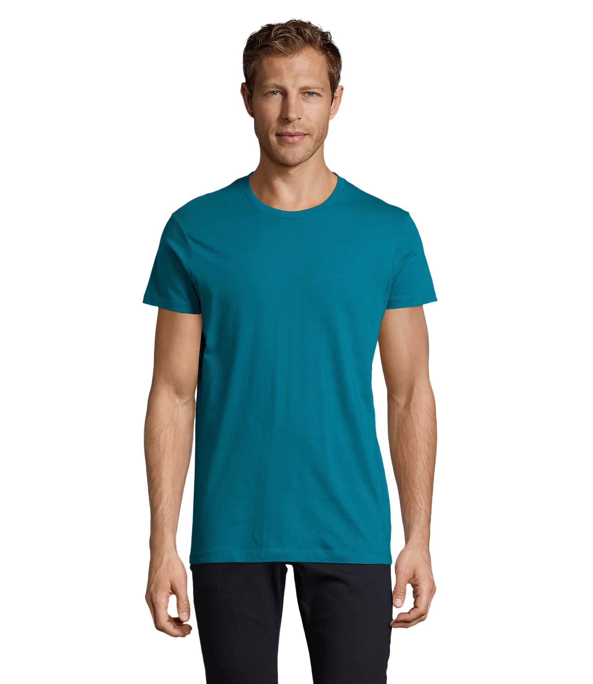 T-SHIRT HOMME MANCHES COURTES 150GR REGENT FIT