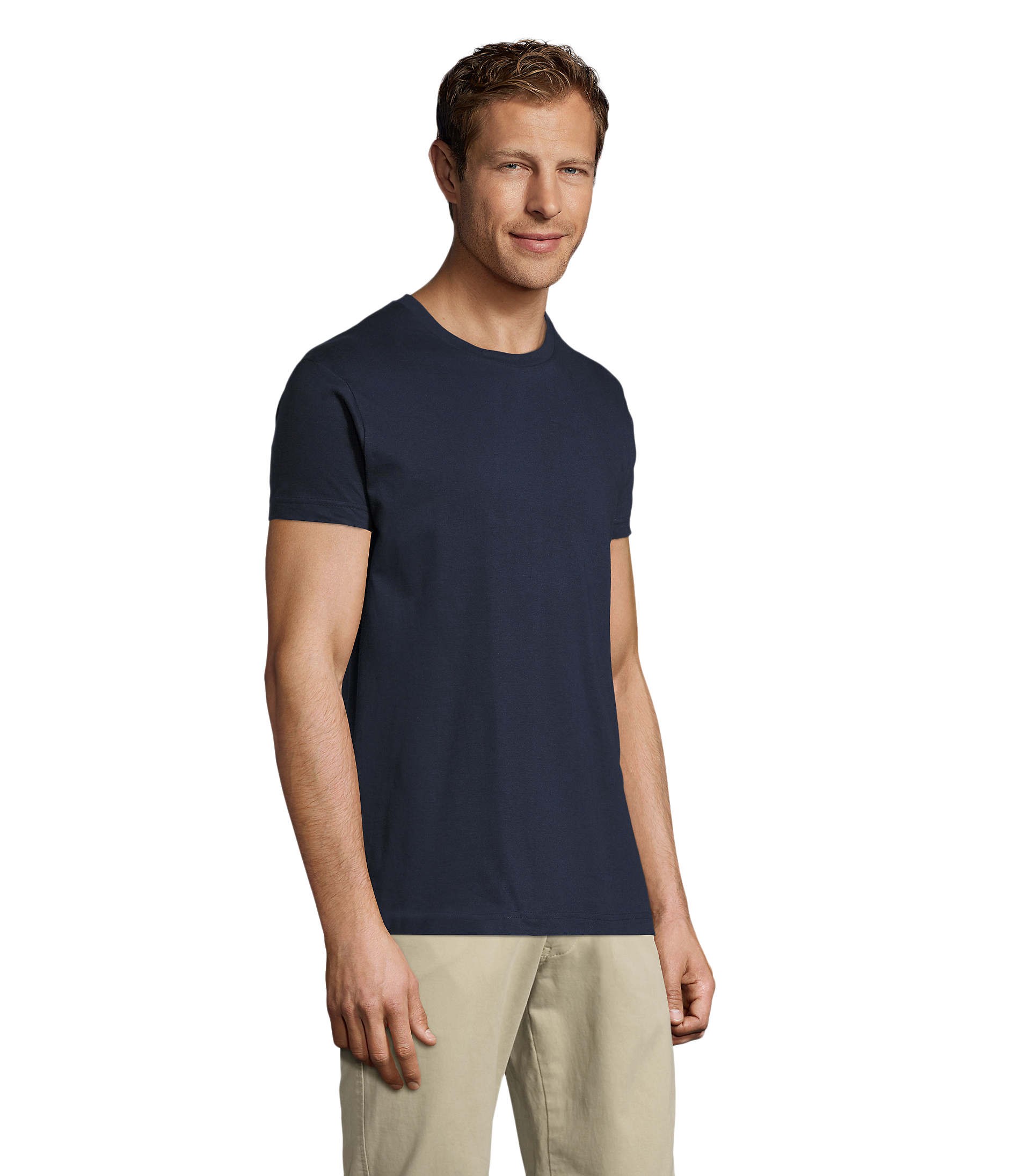 T-SHIRT HOMME MANCHES COURTES 150GR REGENT FIT