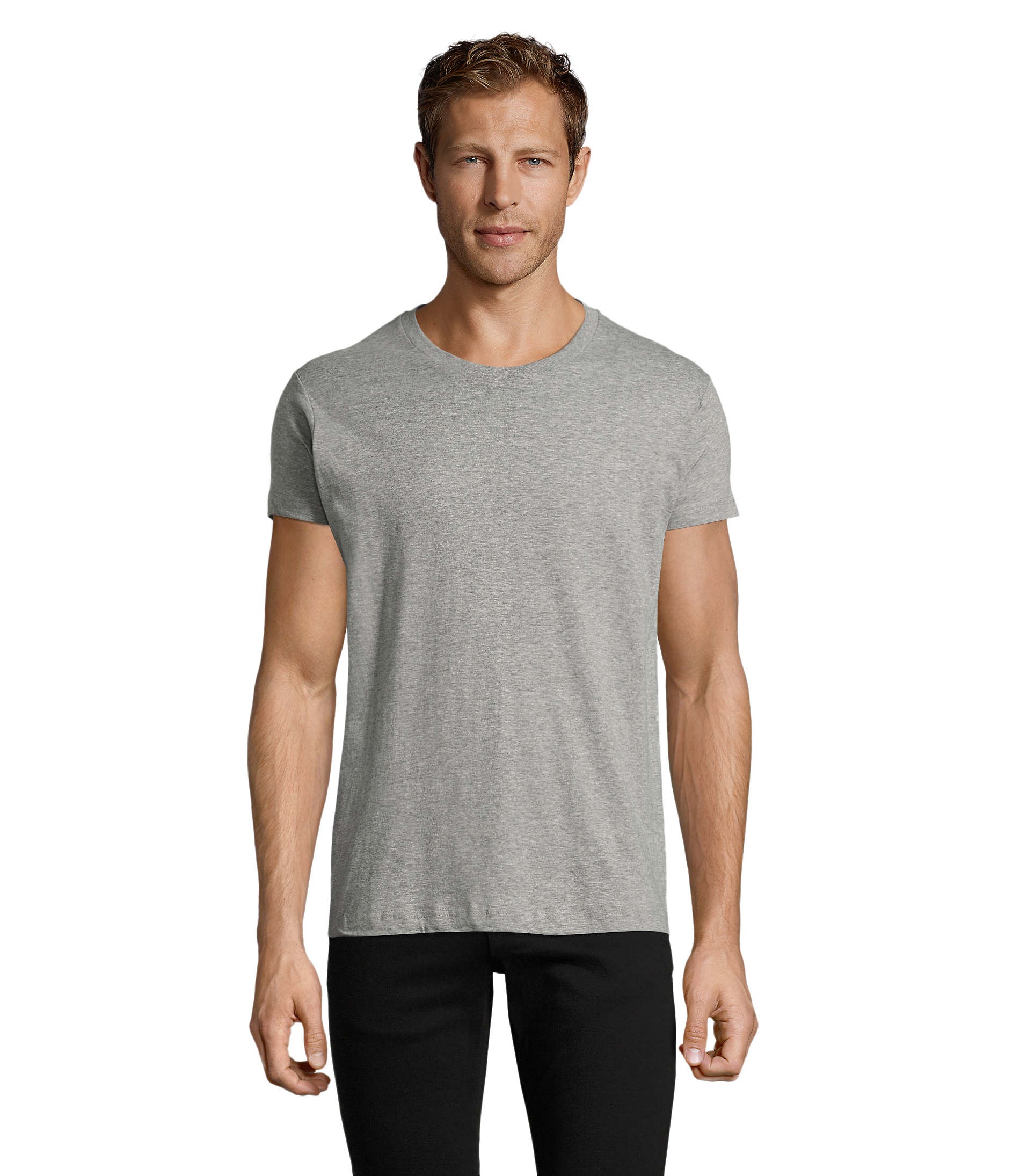 T-SHIRT HOMME MANCHES COURTES 150GR REGENT FIT