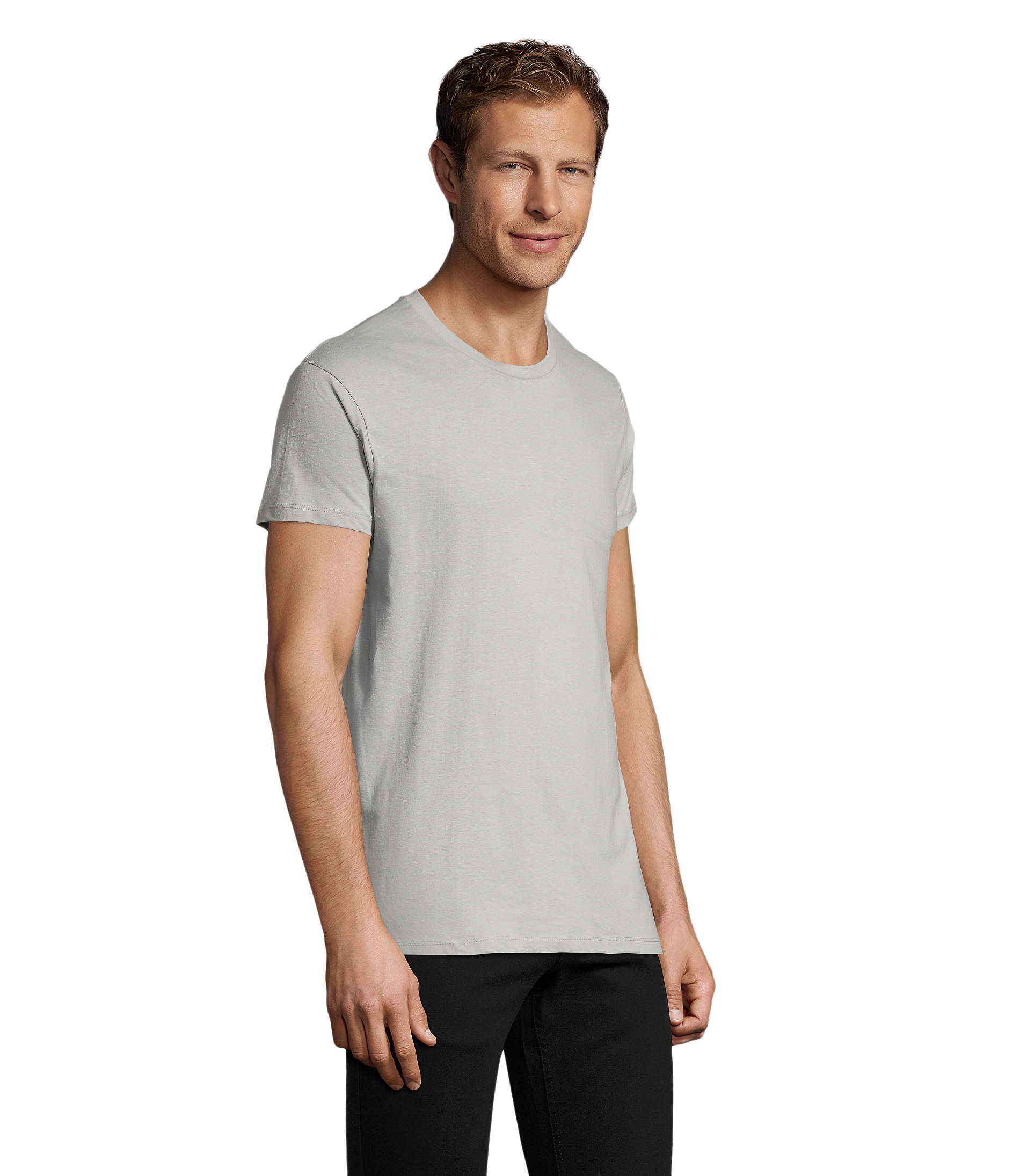 T-SHIRT HOMME MANCHES COURTES 150GR REGENT FIT
