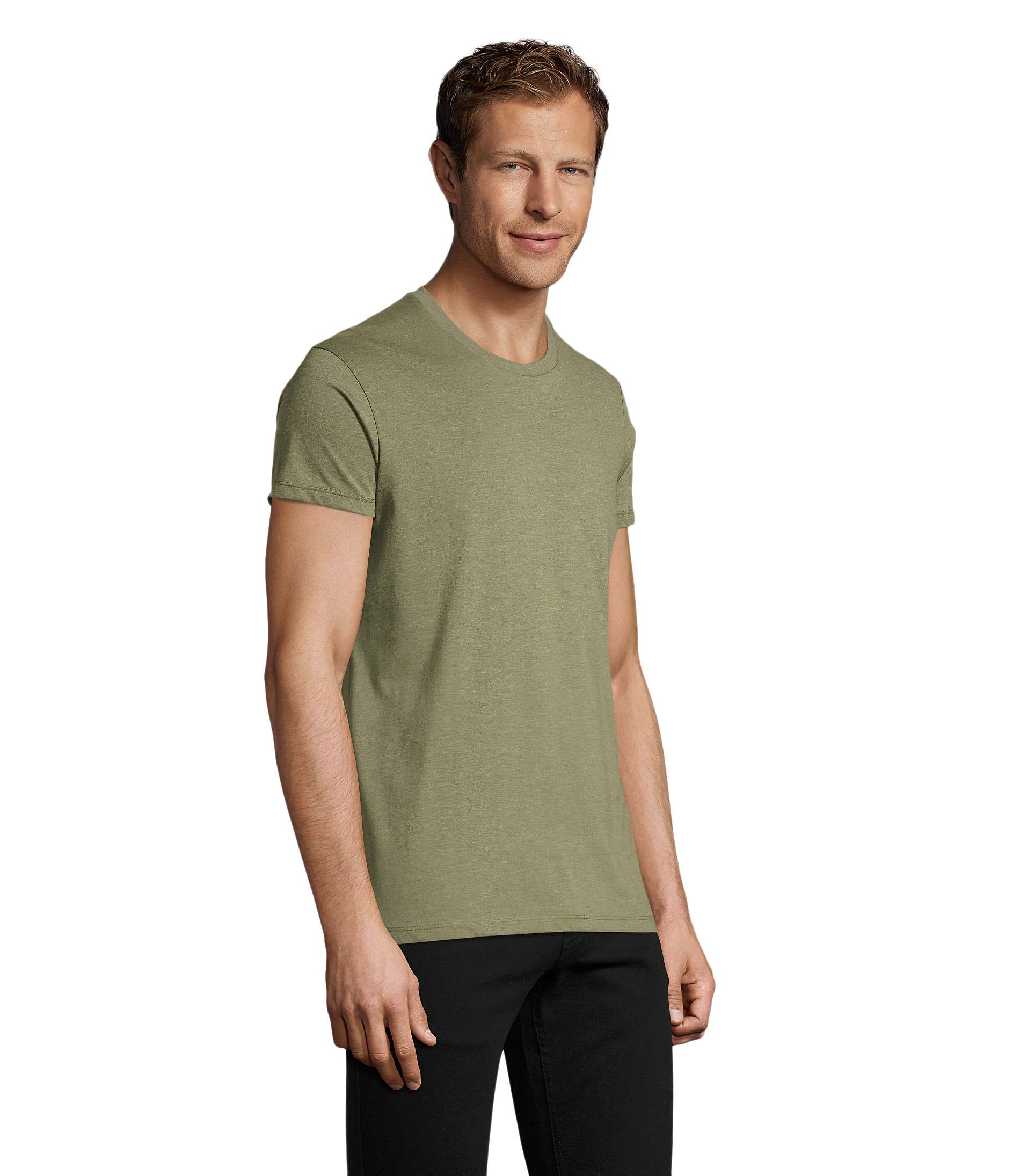 T-SHIRT HOMME MANCHES COURTES 150GR REGENT FIT