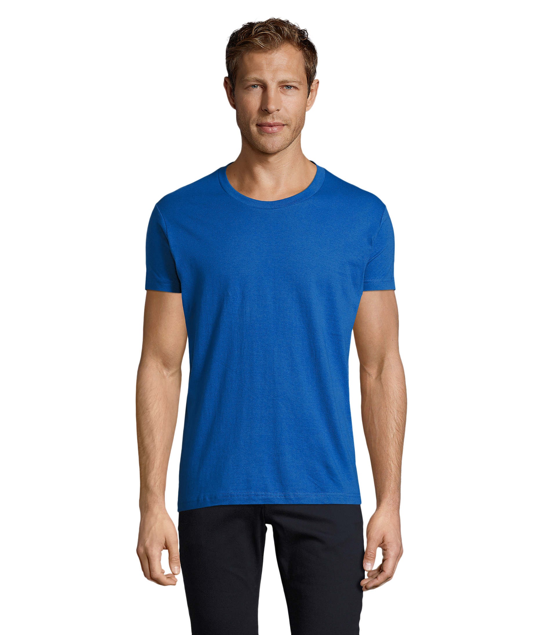 T-SHIRT HOMME MANCHES COURTES 150GR REGENT FIT