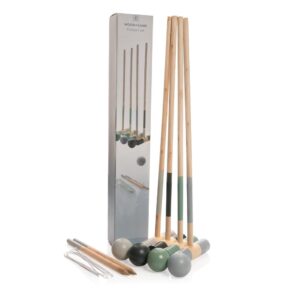 JEU DE CROQUETS EN BOIS
