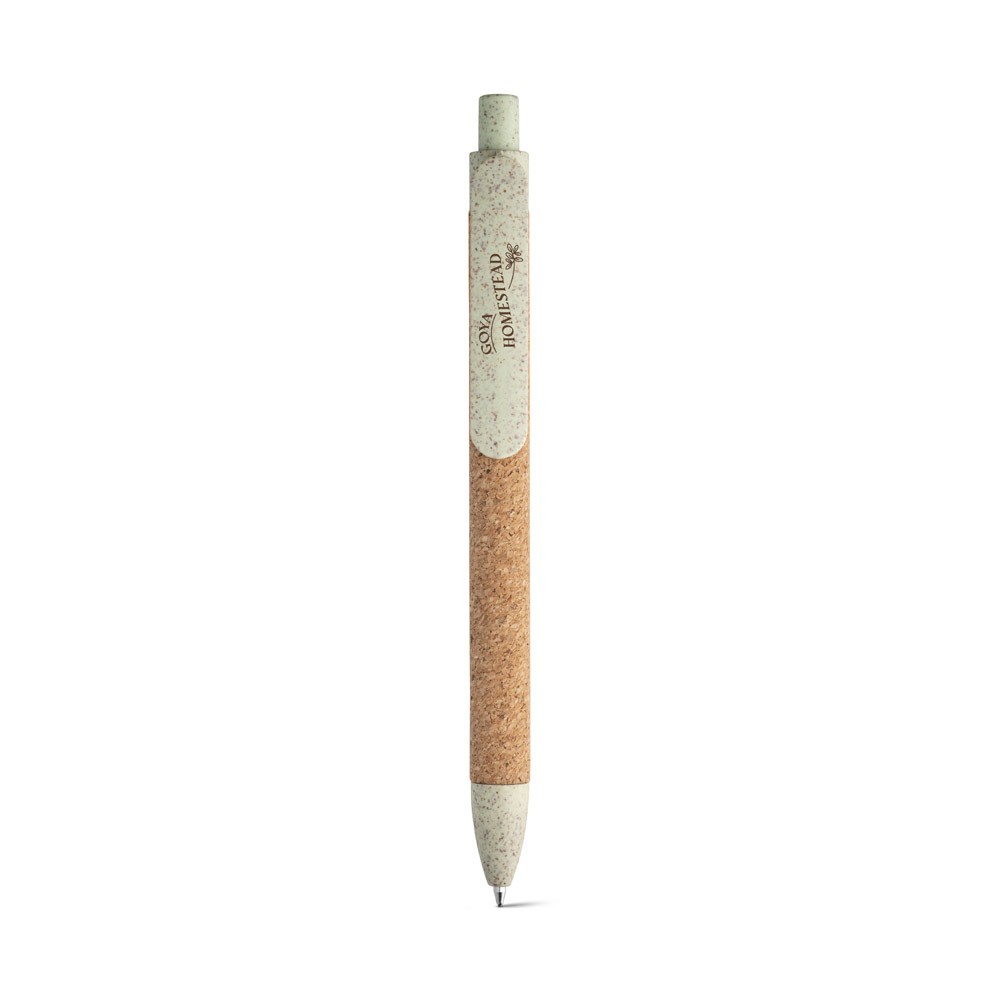 STYLO A BILLE EN LIEGE ET FIBRE DE BLE GOYA