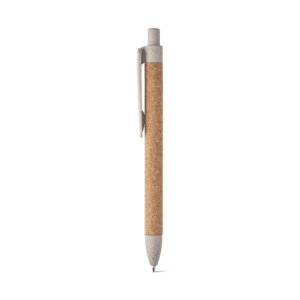 STYLO A BILLE EN LIEGE ET FIBRE DE BLE GOYA