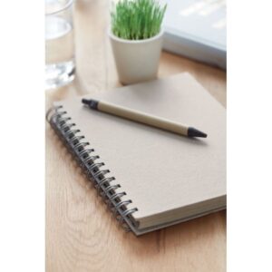 CARNET DE NOTES A5 AVEC 80 FEUILLES DE PAPIER LIGNEESGRASS BOOK