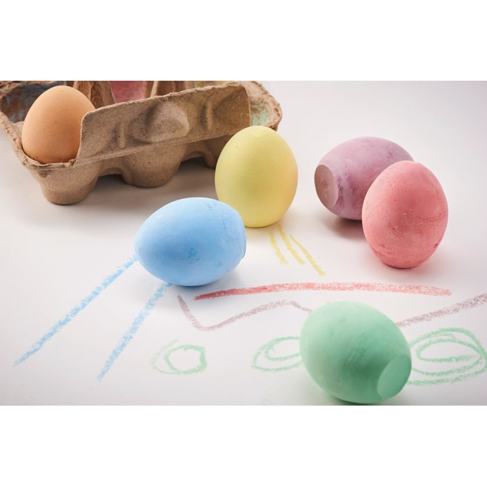 LOT DE 6 CRAIES EN FORME D'OEUF TAMAGO