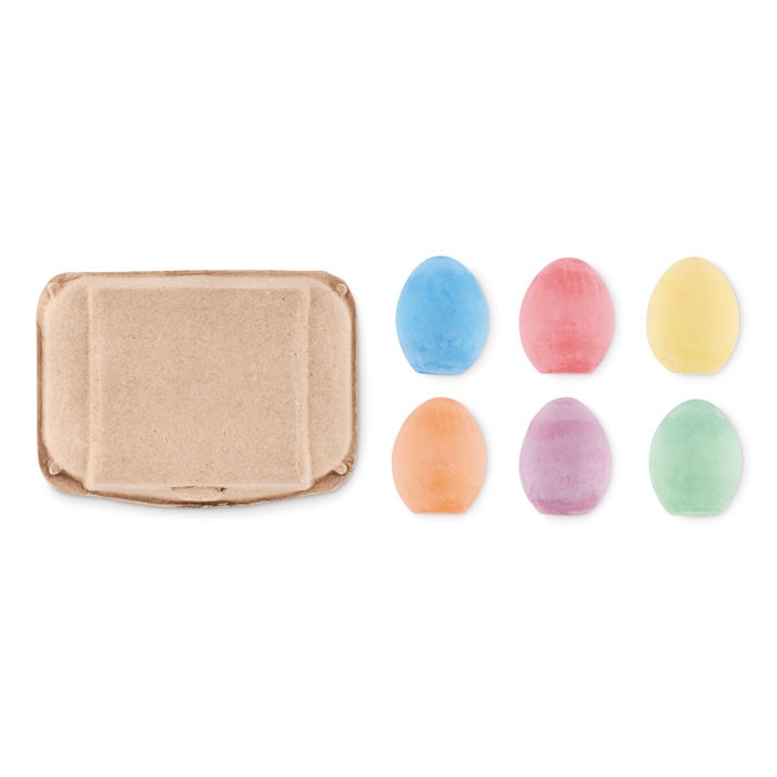 LOT DE 6 CRAIES EN FORME D'OEUF TAMAGO