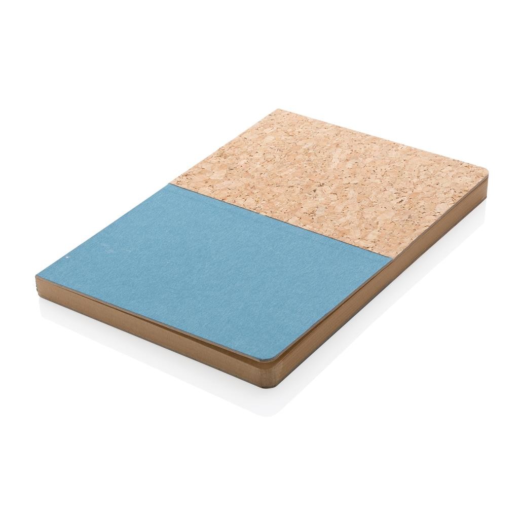 CARNET A5 A COUVERTURE EN KRAFT ET EN LIEGE