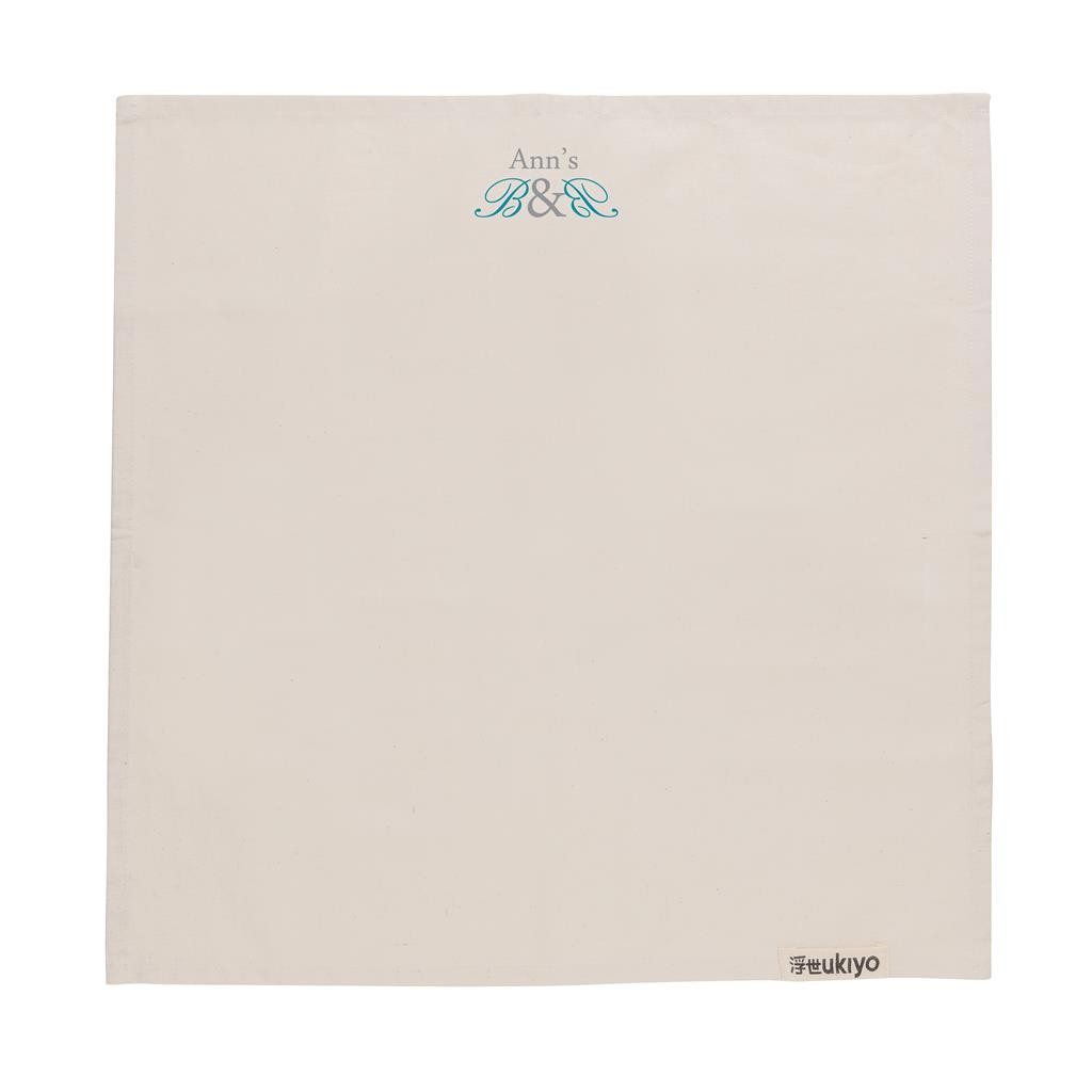 SET DE 4 SERVIETTES DE TABLE UKIYO EN RCOTTON 180GR AWARE™