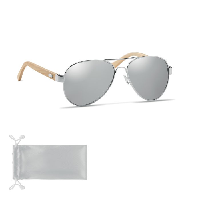 LUNETTES DE SOLEIL UV400 AVEC BRANCHES BAMBOU HONIARA