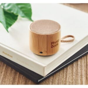 ENCEINTE 3W EN BAMBOU ET COTON 5.1 COOL