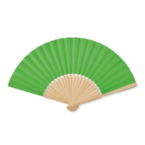 EVENTAIL EN BAMBOU ET TISSU FANNY PAPER