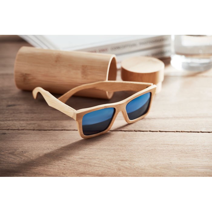 LUNETTES DE SOLEIL AVEC ETUI EN BAMBOU WANAKA