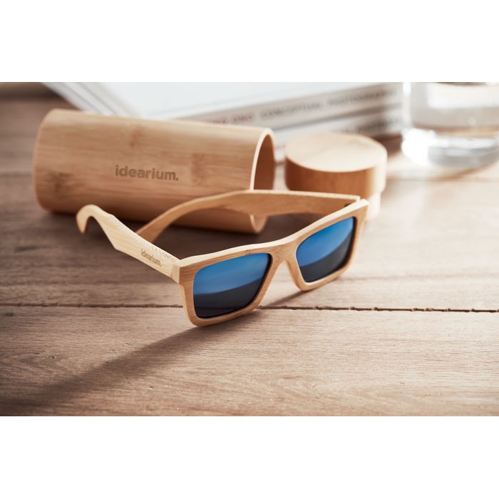 LUNETTES DE SOLEIL AVEC ETUI EN BAMBOU WANAKA