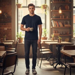 T-SHIRT MANCHES COURTES HOMME LUCIEN