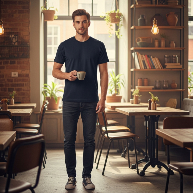 T-SHIRT MANCHES COURTES HOMME LUCIEN