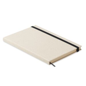 CARNET A5 AVEC 80 FEUILLES DE PAPIER D'HERBE LIGNEES GRASS NOTES