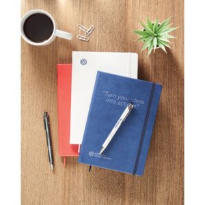 CARNET A5 AVEC COUVERTURE RIGIDE EN PU OURS