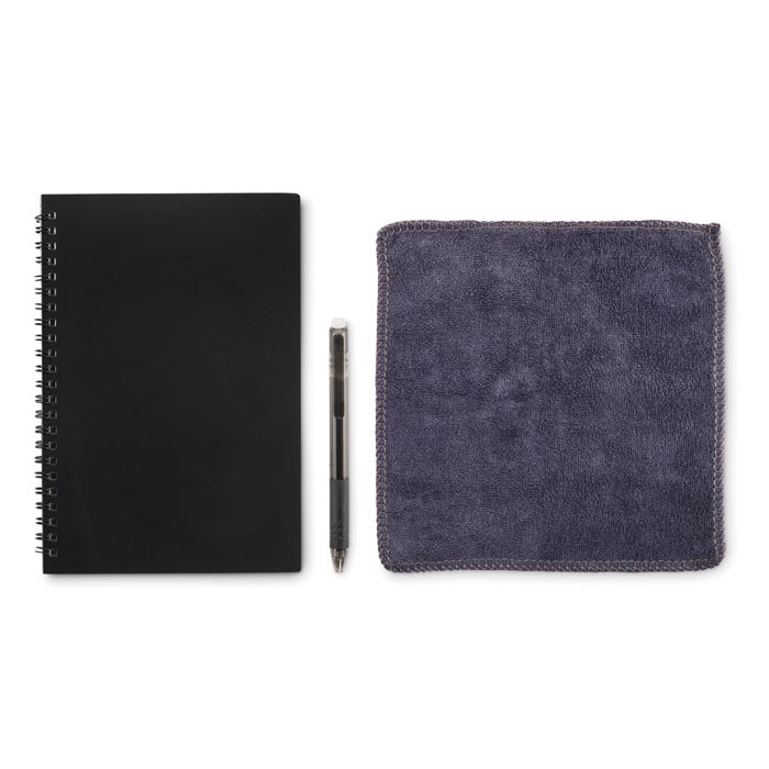 CARNET A5 REUTILISABLE AVEC COUVERTURE EN PP NOBUUK