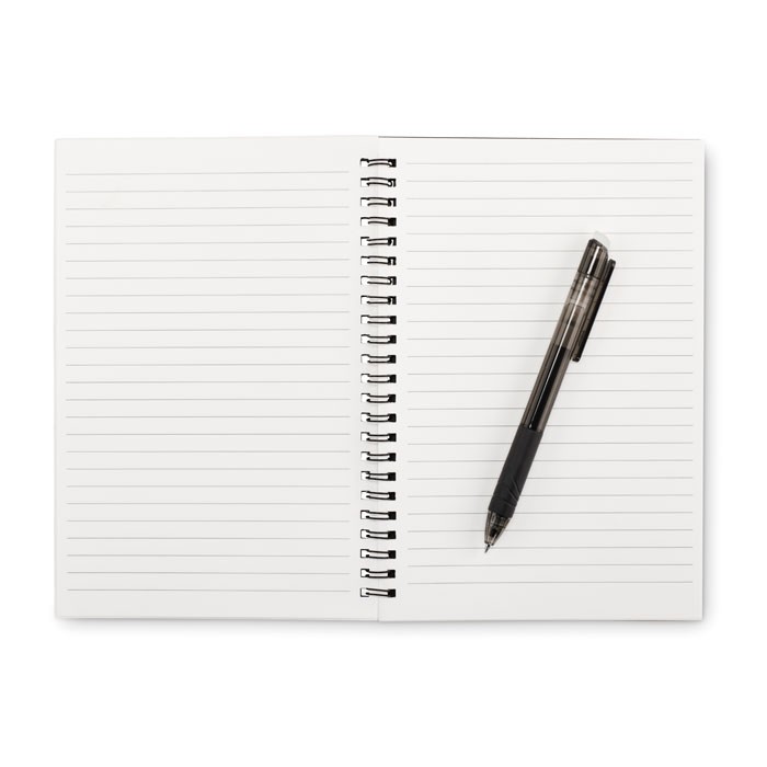 CARNET A5 REUTILISABLE AVEC COUVERTURE EN PP NOBUUK