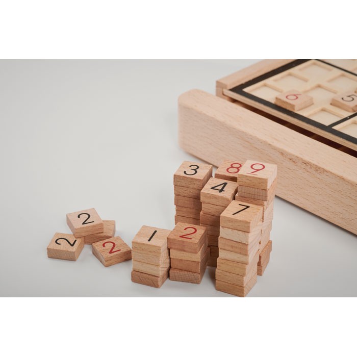 PLANCHE DE SUDOKU EN BOIS