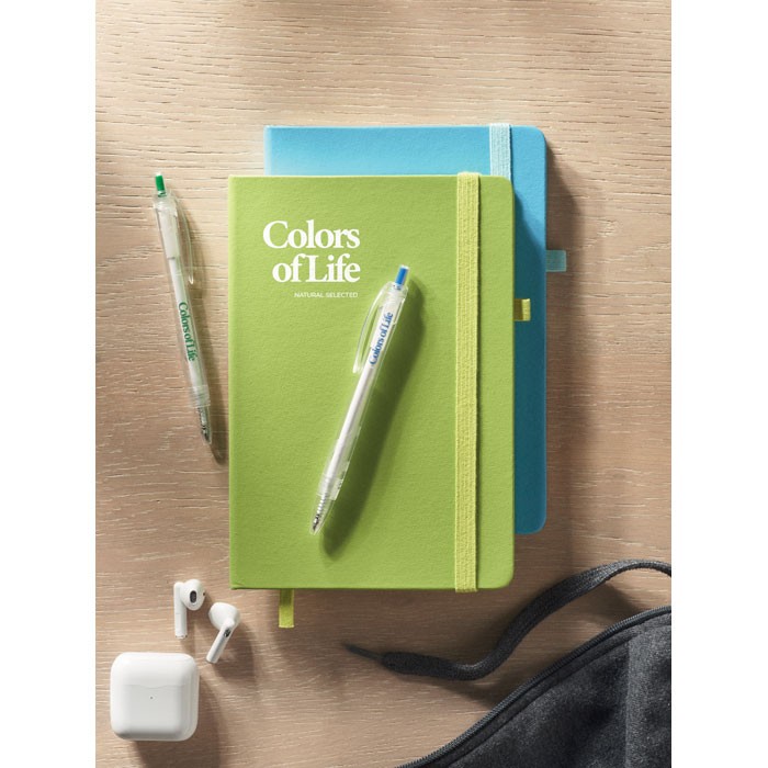 CARNET A5 AVEC COUVERTURE EN PU RECYCLE ARPU