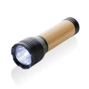 LAMPE 3W EN PLASTIQUE RECYCLE RCS ET BAMBOU LUCID