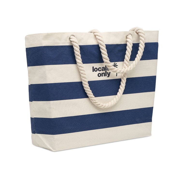 SAC SHOPPING OU DE PLAGE RAYE EN COTON 220GR HEAVEN STRIPE