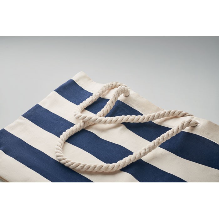 SAC SHOPPING OU DE PLAGE RAYE EN COTON 220GR HEAVEN STRIPE
